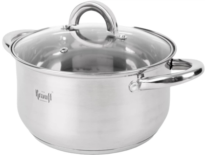 Каструля Krauff Steil зі скляною кр