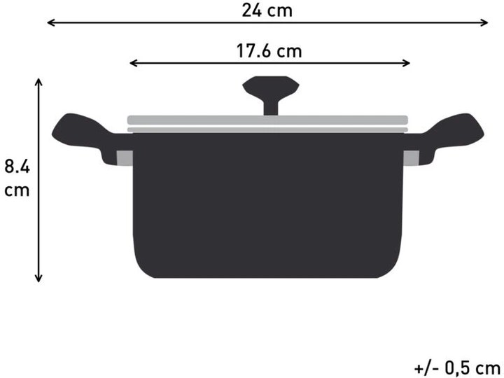 Каструля з кришкою Tefal Minis 1.5