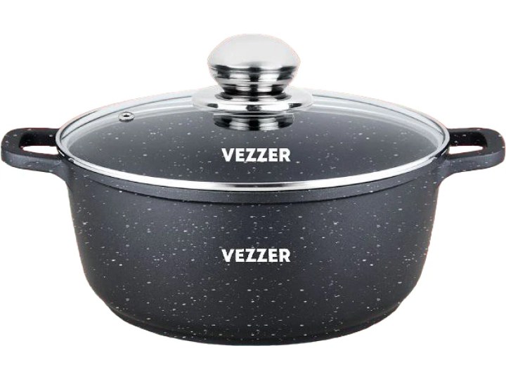 Каструля Vezzer з кришкою 3.5 л Чор