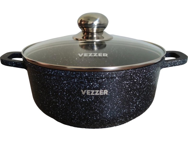 Каструля Vezzer з кришкою 3.5 л Чор