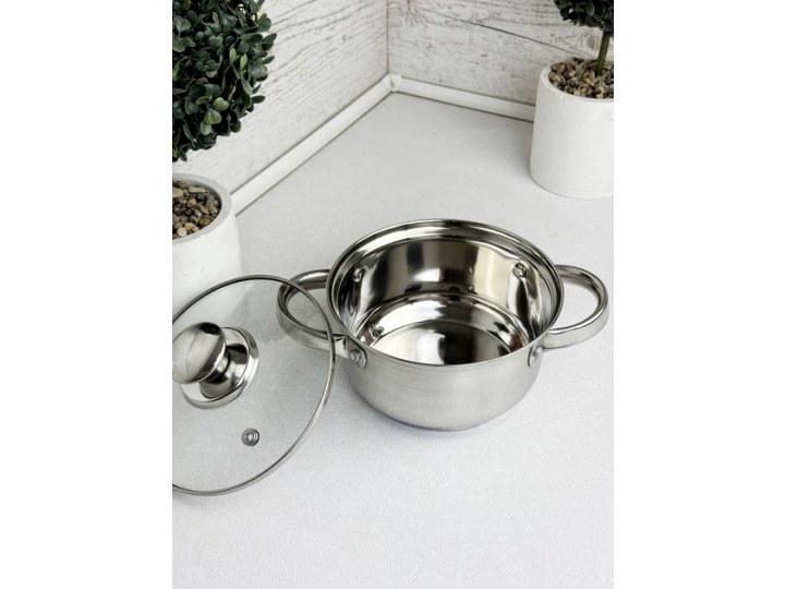 Каструля зі скляною кришкою 1,1 л G