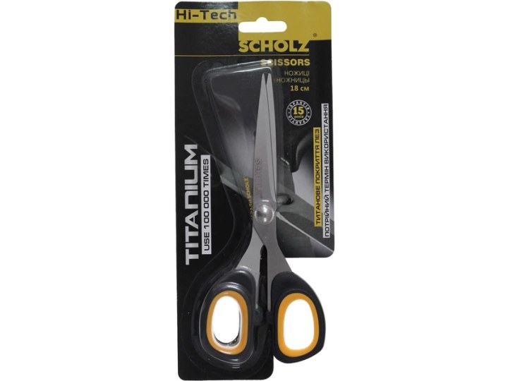 Ножиці офісні Scholz 18 см Titanium
