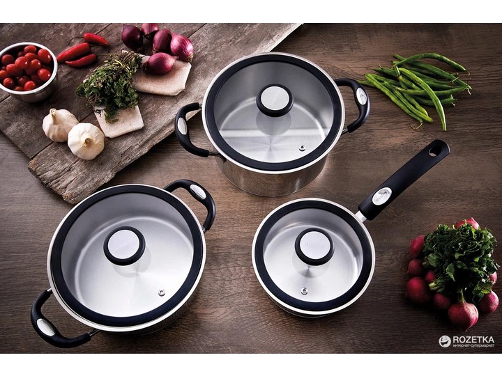 Каструля Tramontina Solar silicone
