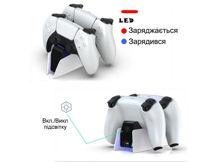Зарядка для джойстика PlayStation 5