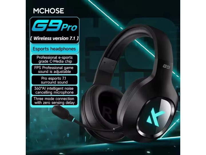 Навушники MCHOSE G9 PRO Black Бездр