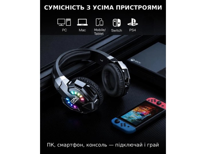 Ігрові бездротові навушники Onikuma