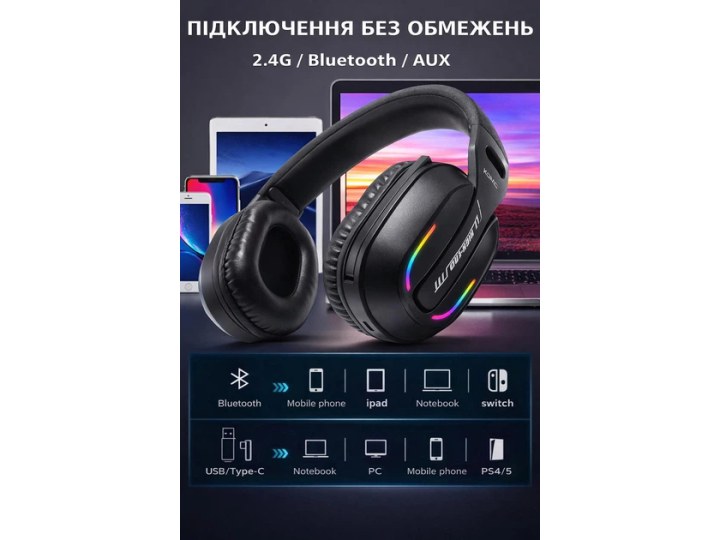 Ігрові бездротові навушники KOMC GT