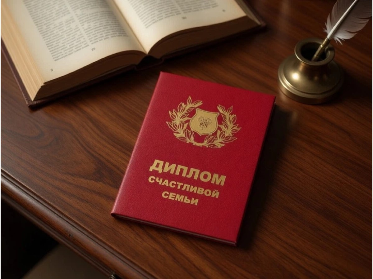 Подарунковий диплом Щасливої сім'ї