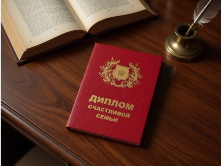 Подарунковий диплом Щасливої сім'ї