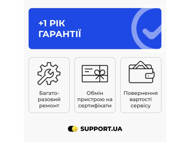 +1 рік гарантії (65001-100000)