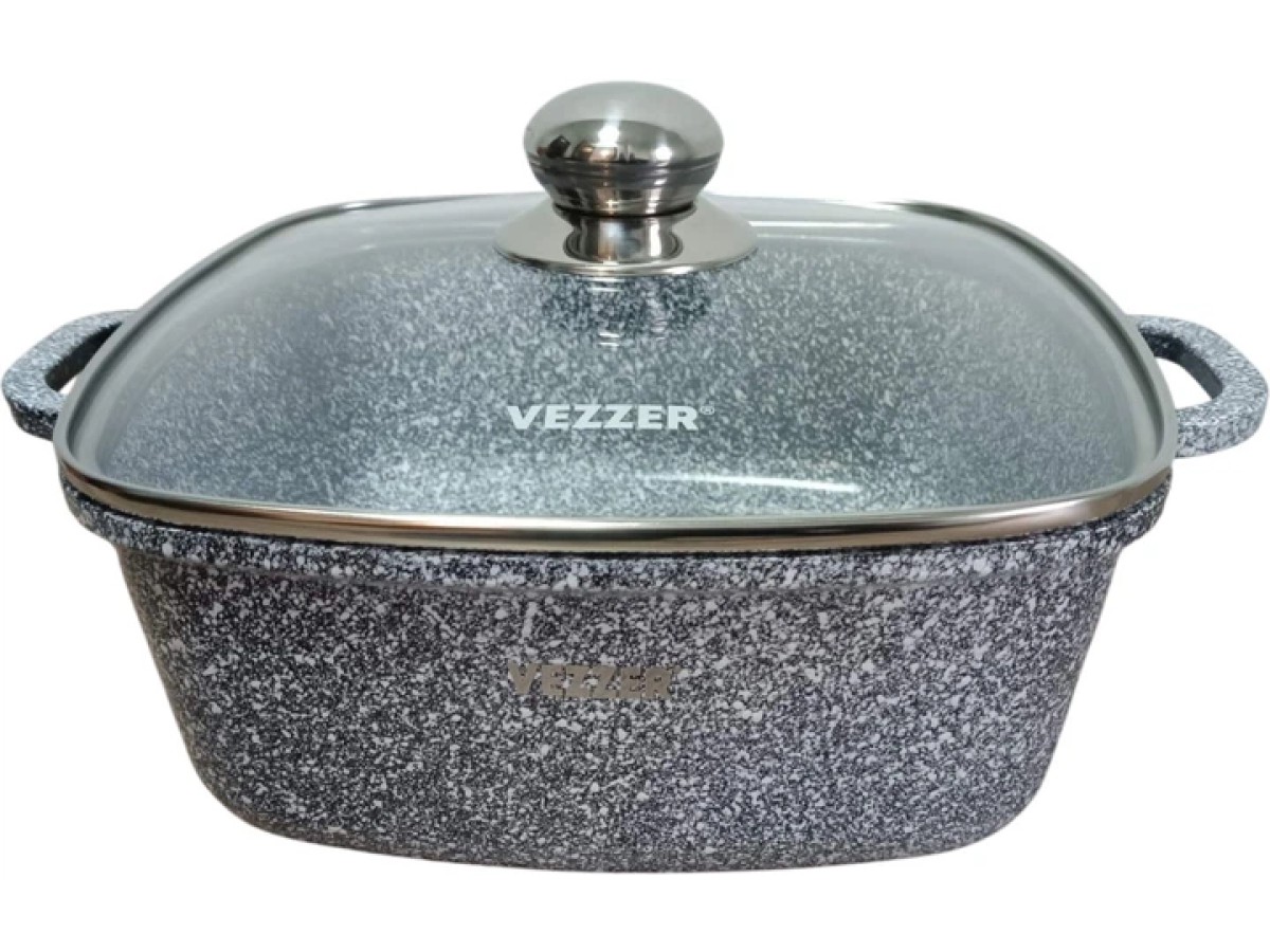 Каструля Vezzer з кришкою 24х10 см