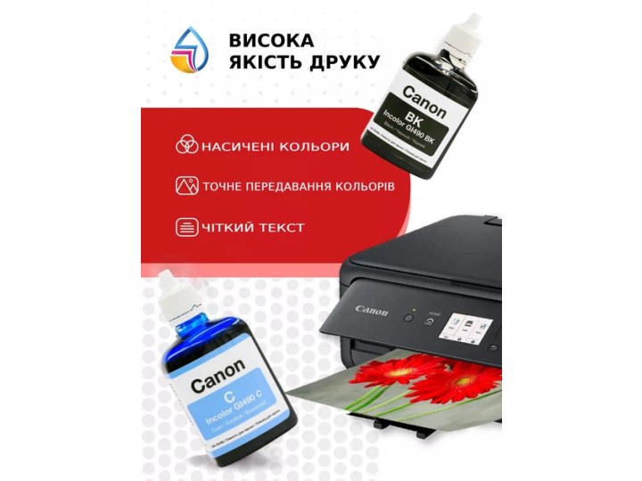 Чорнило для принтера Canon (5*90 мл