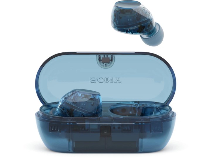 Навушники Sony WF-C710N Glass Blue