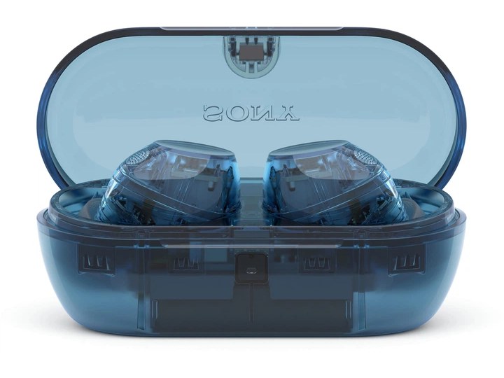 Навушники Sony WF-C710N Glass Blue