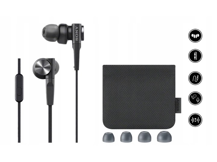 Навушники Sony MDR-XB75AP Black